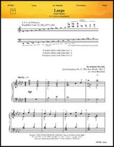 Largo Handbell sheet music cover